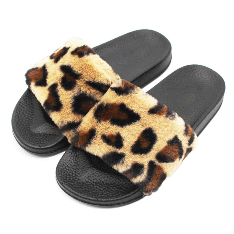 fur flip flops wholesale