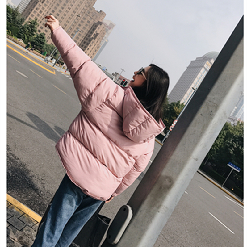 

Zipper Women New Winter Asymmetric Length Long Sleeve Hooded Outerwear Female Loose Casual Comfortable Fashion Outerwear ZX1086, Black