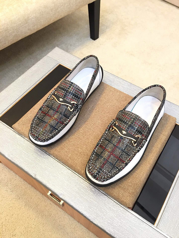 

[Orignal Box] Luxury New Mens Diamond Formal Slip-On Gentleman Brand Wedding Dress Drive Shoes Size 38-44, With brand logo