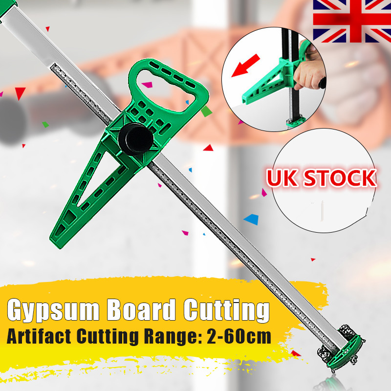 

20-600mm Manual Gypsum Board Cutter Hand Push Drywall Artifact Tool Woodworking Cutting Board Tools Orange/Green/Black
