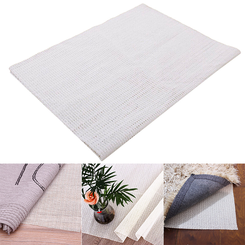 

Multifunction Mat Carpet Underlay Non-slip Mat PVC Table Mats Home Sofa Mats Grid Solid Color DC112