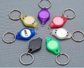 

Black ultraviolet rays mini Flashlights UV light LED Keychain Lights Multicolor Small Gift 2688