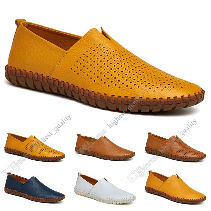 

New hot Fashion 38-50 Eur new men's leather men's shoes Candy colors overshoes British casual shoes free shipping Espadrilles Twenty-five, #03