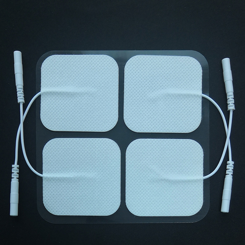 

TENS Unit Electrodes Patches 20Pcs Pack Reusable Max over 20 times with Self-Stick Performance and Non-Irritating Design for Electrotherapy