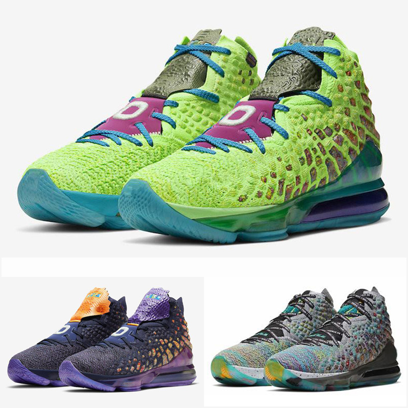 lebron james shoes green
