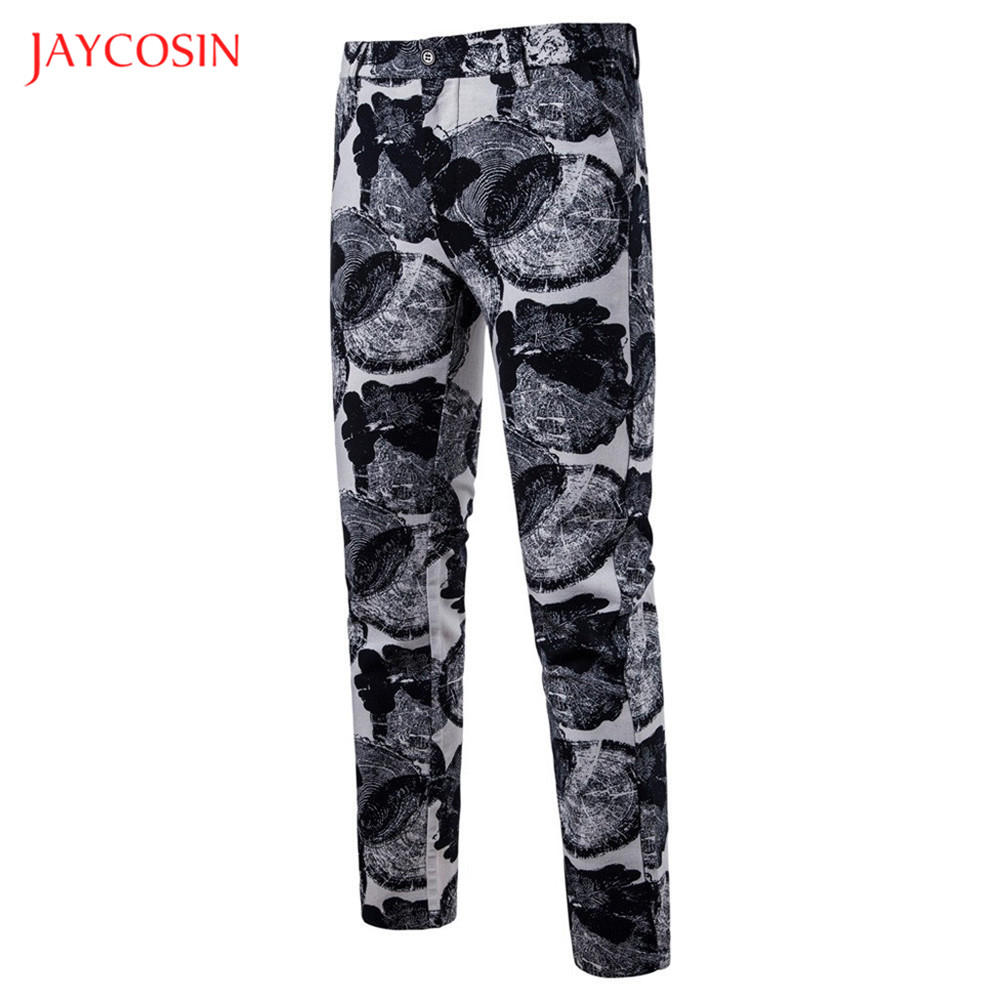 

Joycosin 2019 new Men's Fashion Pants Winter Casual Men Trousers Daily Street wear Zipper Straight Pants Trousers, Gray