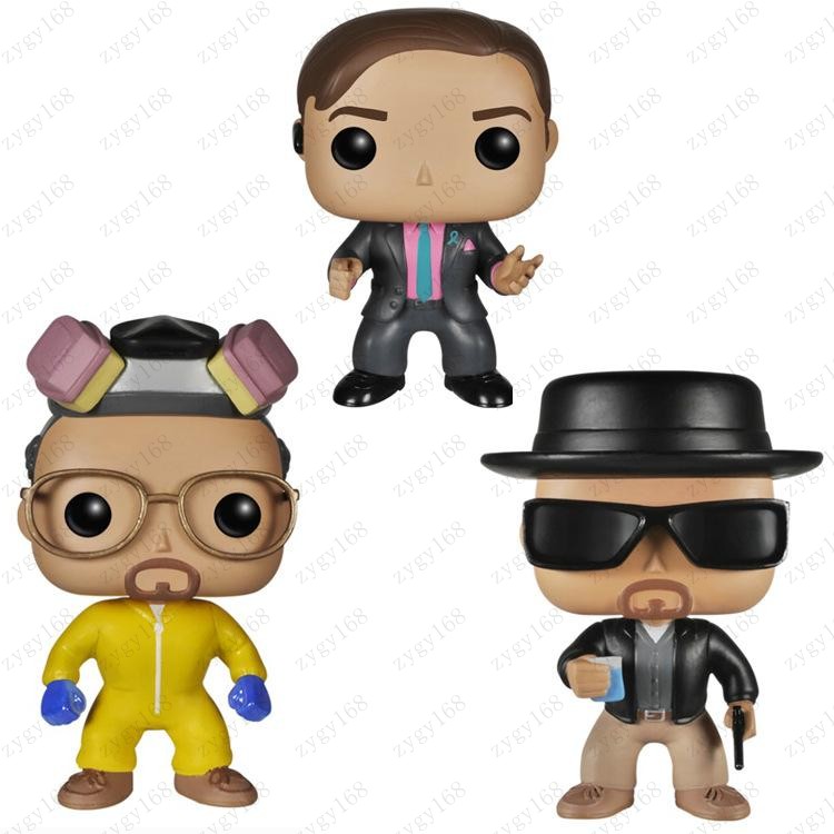 Favor Funko Pop Breaking Bad Heisenberg #162 Action Figures Toy With Box Collectible Model Toys for Kids Birthday Gift Party