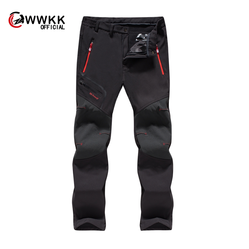 

Women Men Winter Waterproof Fish Ski Warm Softshell Fleece Hiking Outdoor Jackets Trekking Camp Pants Climb Oversize Trousers, Women grey