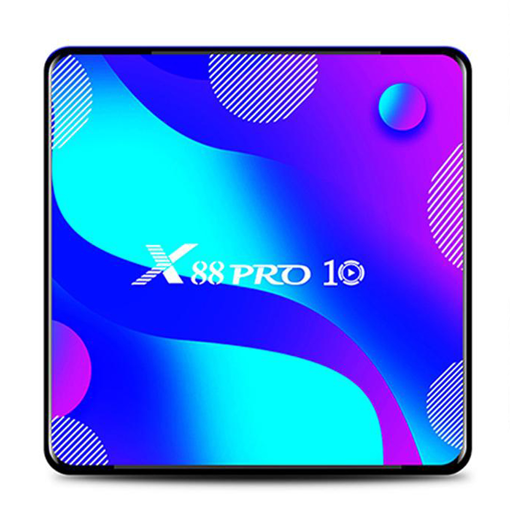 

X88 PRO 10 Android10 TV Box 4GB 32GB RK3318 2.4G 5G wifi BT4.1 Set Top stream media player