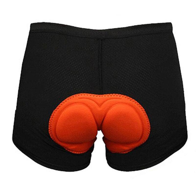 

Cycling Shorts Unisex Black Bicycle Solid Comfortable Underwear Sponge Gel 3D Padded Bike Short Pants Breathable