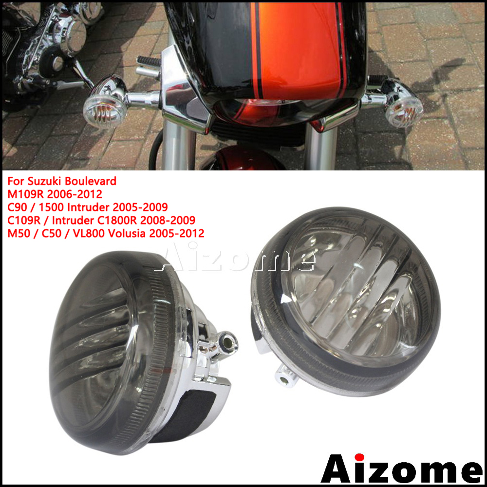 4X Kawasaki ZR1100 ZRX1200 ZR750 ZR7S Turn Signal Indicator Blinker Lenses Smoke