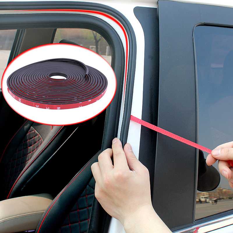 

Universal Car Styling 4 meters B Type Car Door Sealing Strips Noise Insulation Windproof For Lada Kia etc.