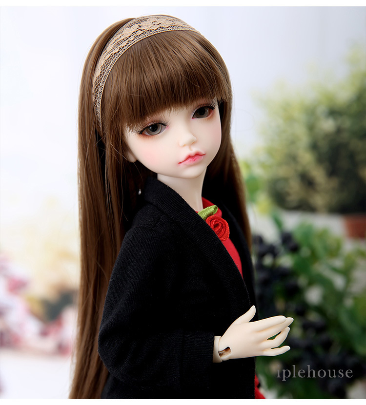 Free Face Make UP+Free Eyes 1//6 BJD Doll SD Doll Girl iplehouse kid lonnie