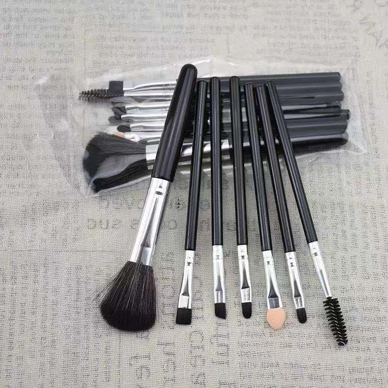 

Nice 7pcs Makeup Brushes Set Professional Powder Foundation Brush Blush Blending Eyeshadow Lip Cosmetic Eye Make Up Brushes Kit Tools 10set