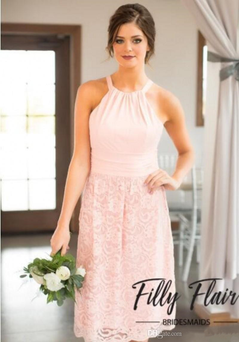 midi length bridesmaid dresses