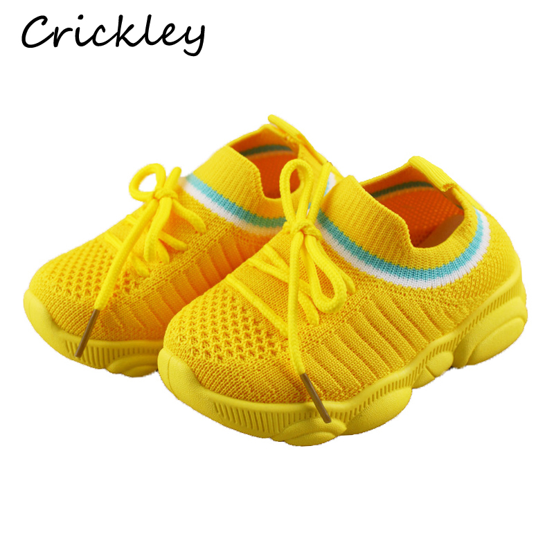 

Spring Autumn Baby Casual Shoes Solid Breathable Flying Woven Shoes for Toddler Boys Girls Sneakers Soft Sole Running, Pink