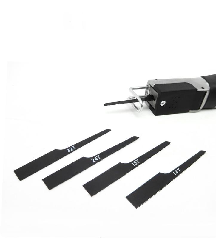 

5pcs/set Pneumatic 32T Cutting Off Tool Bimetallic Reciprocating Air Body Saw Blade For Wood Fiber Glass