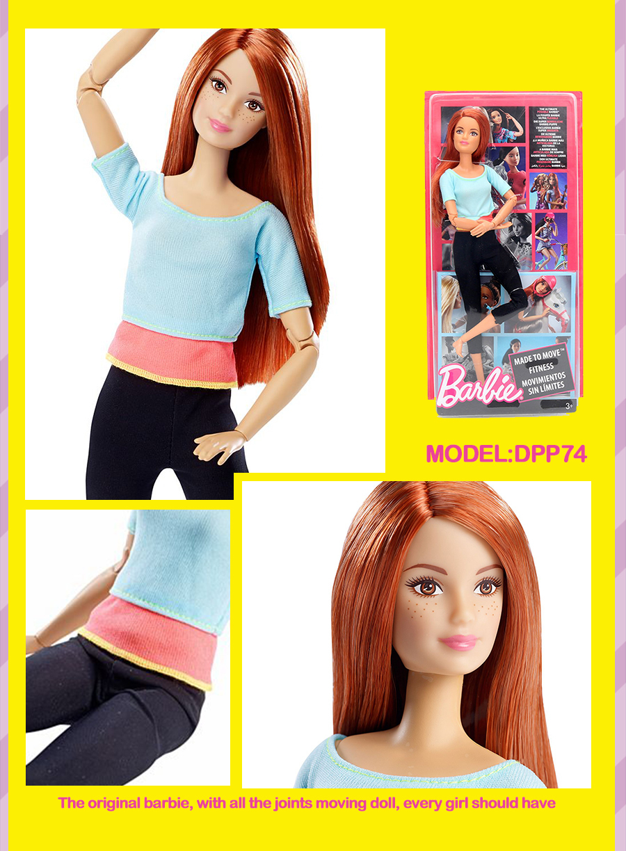 barbie with moving joints