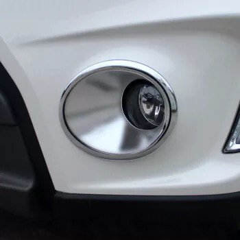 

For SUZUKI Vitara 2016 2 PCS Brand New ABS Chrome Front & Rear Headlight Fog Lamp Cover Trim Car Styling Auto Accessories