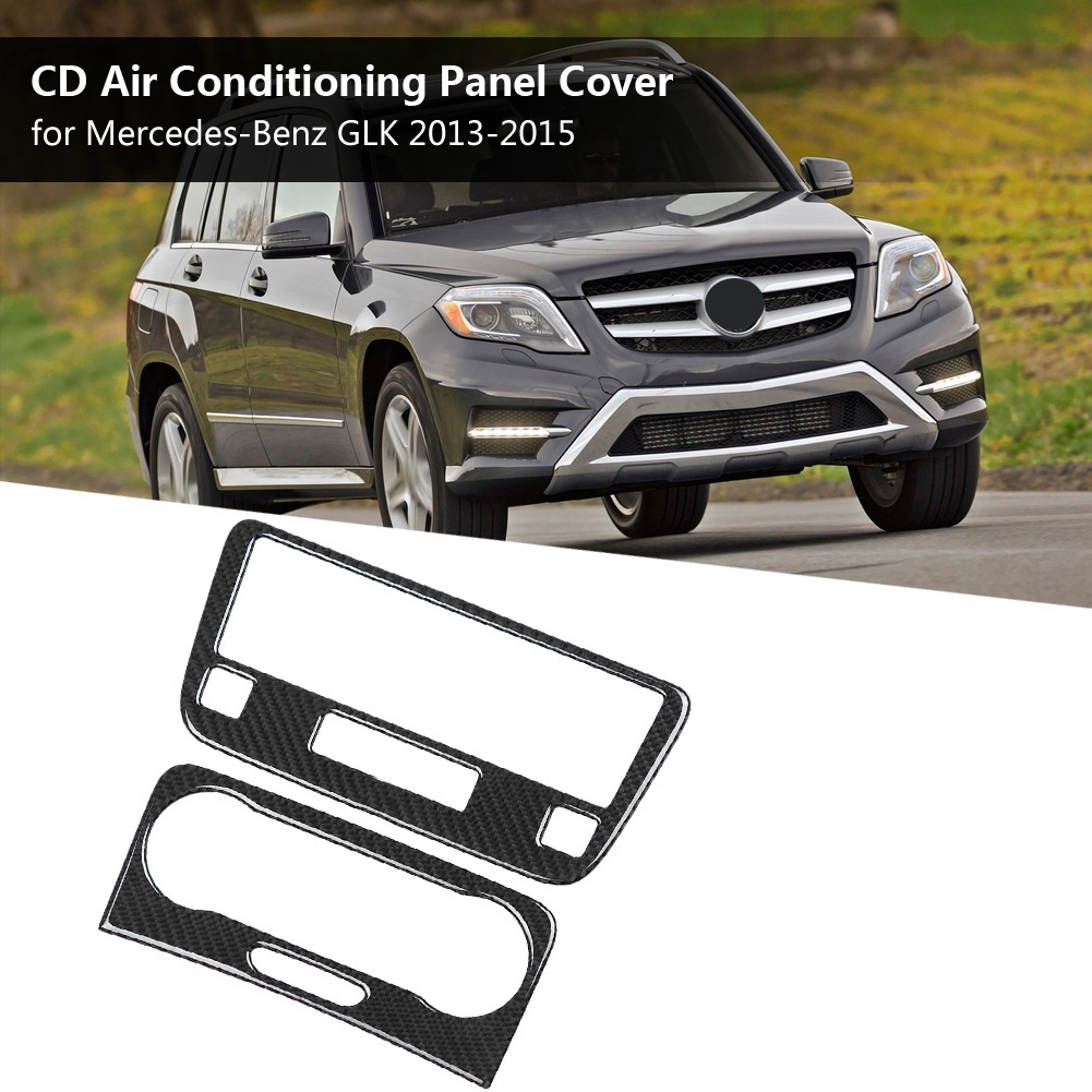 1PC Carbon Fiber Car Central Control Panel Protector For Mercedes GLA CLA 13-18