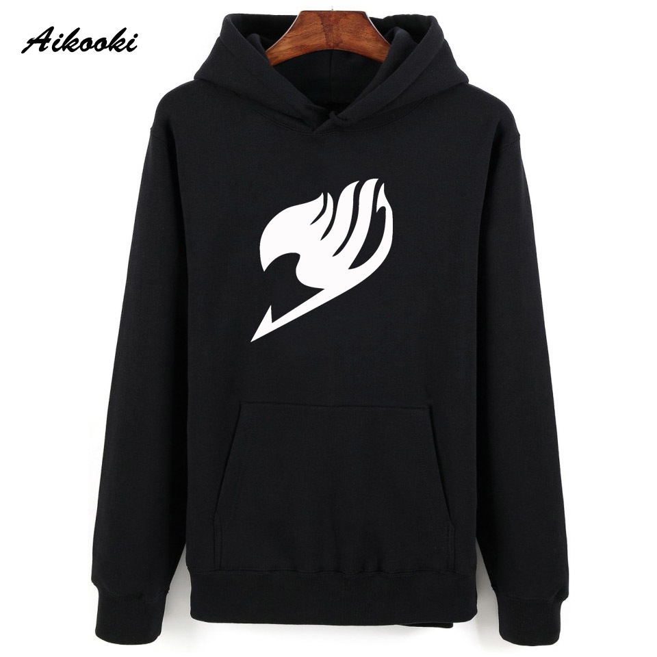 

Aikooki Fairy Tail Hoodies Sweatshirt Men Women Pullover Hoody Winter Warm Male/Female Casual Clothes Fairy Tail Fashion T200103, White