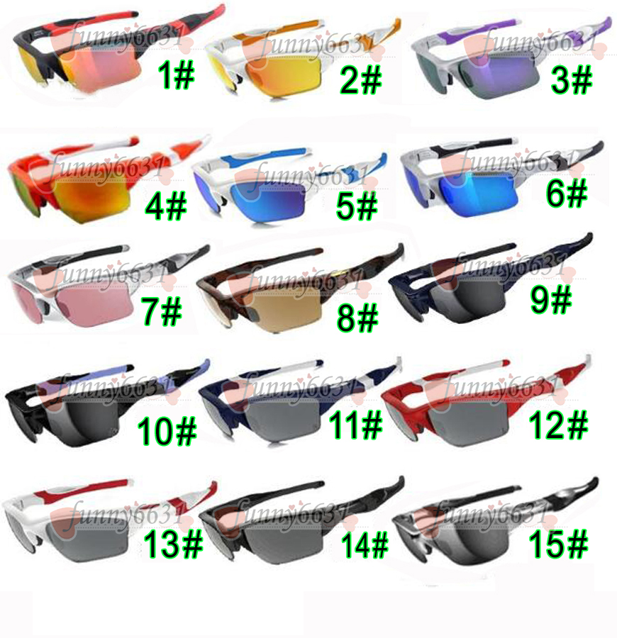 

summer new Brand design man SPORT sunglasses 15colors woman cycling glasses outdoor driving sunglasses Dazzle colour glasses free shipping