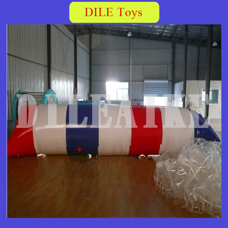 

High Quality 7*3m Inflatable Water Blob Jump Diving Tower Inflatable Jumping Pillow Inflatable Water Blob for Sale