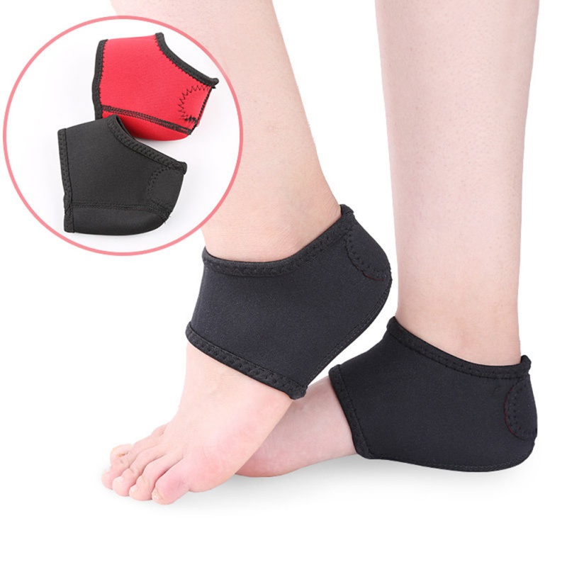 padded heel socks