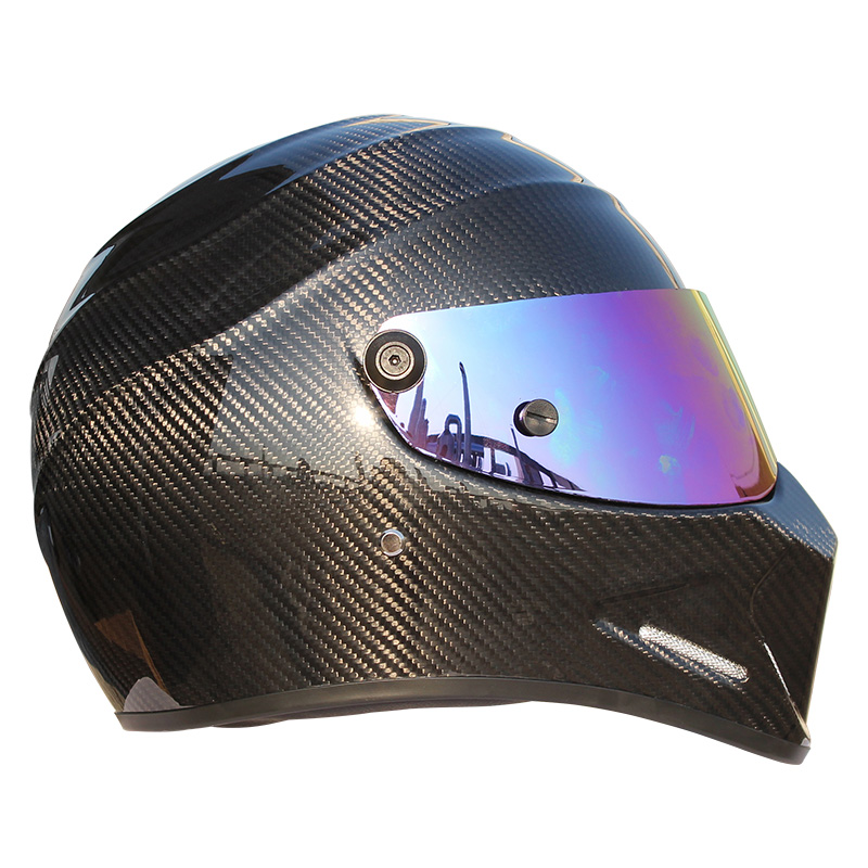 CRG ATV 4 Personalized Carbon Fiber Frosted Helmet Motorcycle Racing