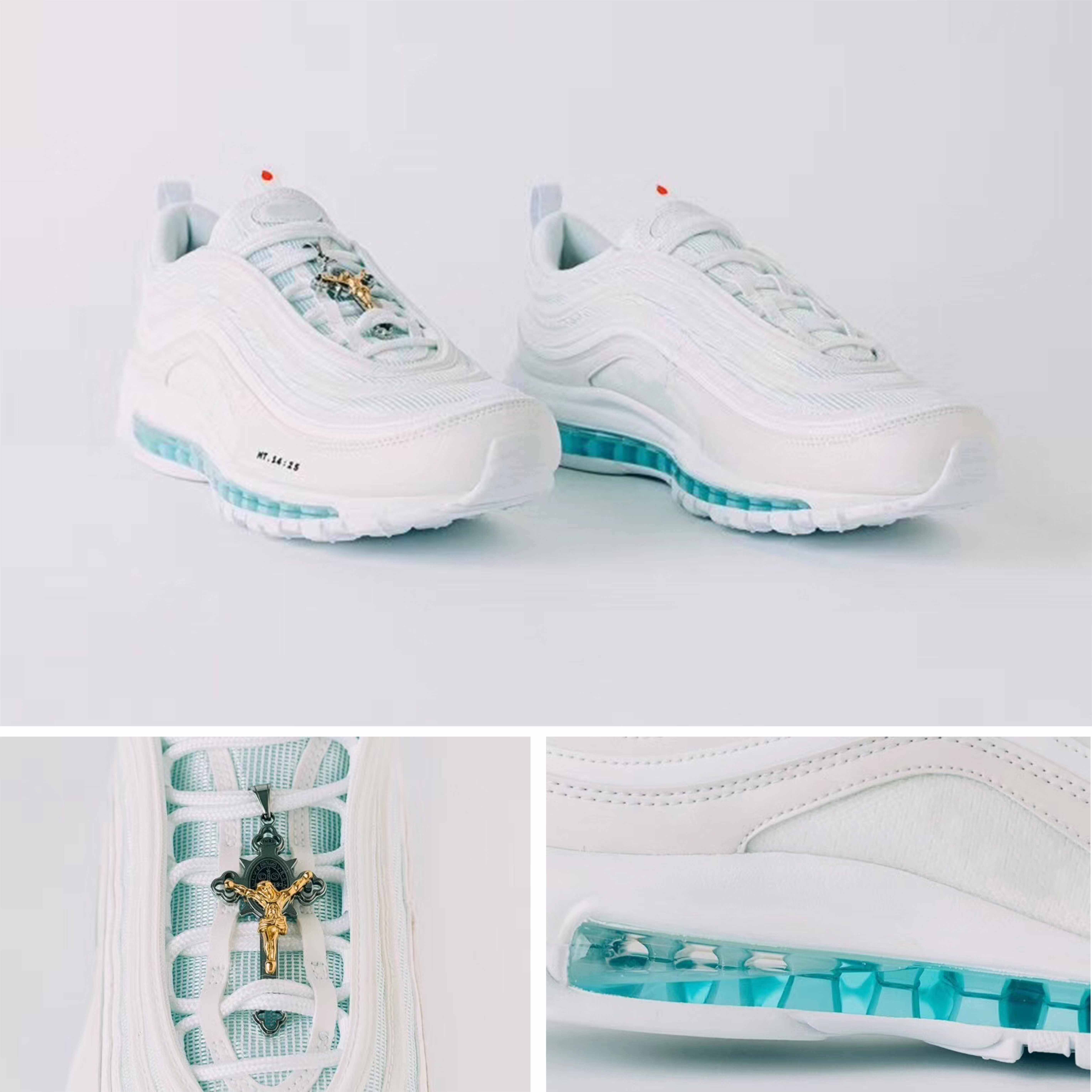nike air max 97 verde acqua