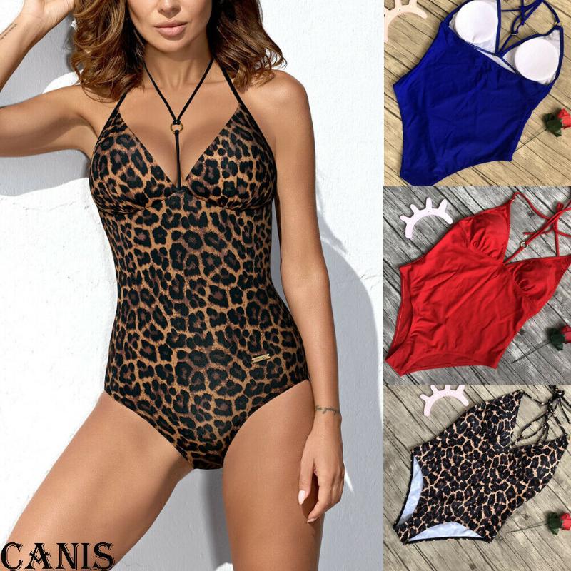 

Sexy Womens Swimwear One Piece Swimsuit Monokini Push Up Bikini Bathing