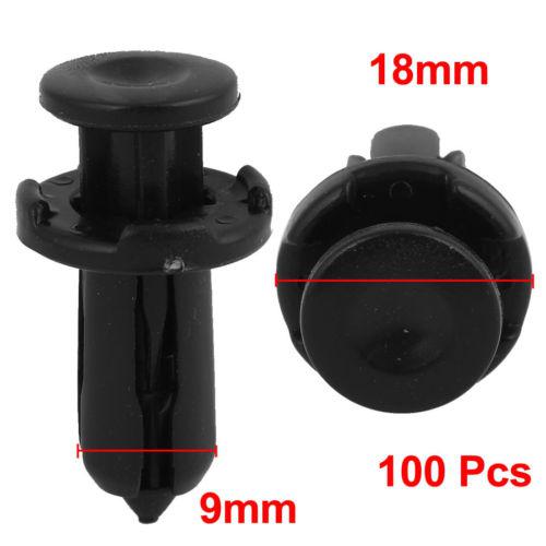 

100Pcs Bumper Push Fascia Retainer Clips Fasteners 63848-9E001 for Altima Car Accessories