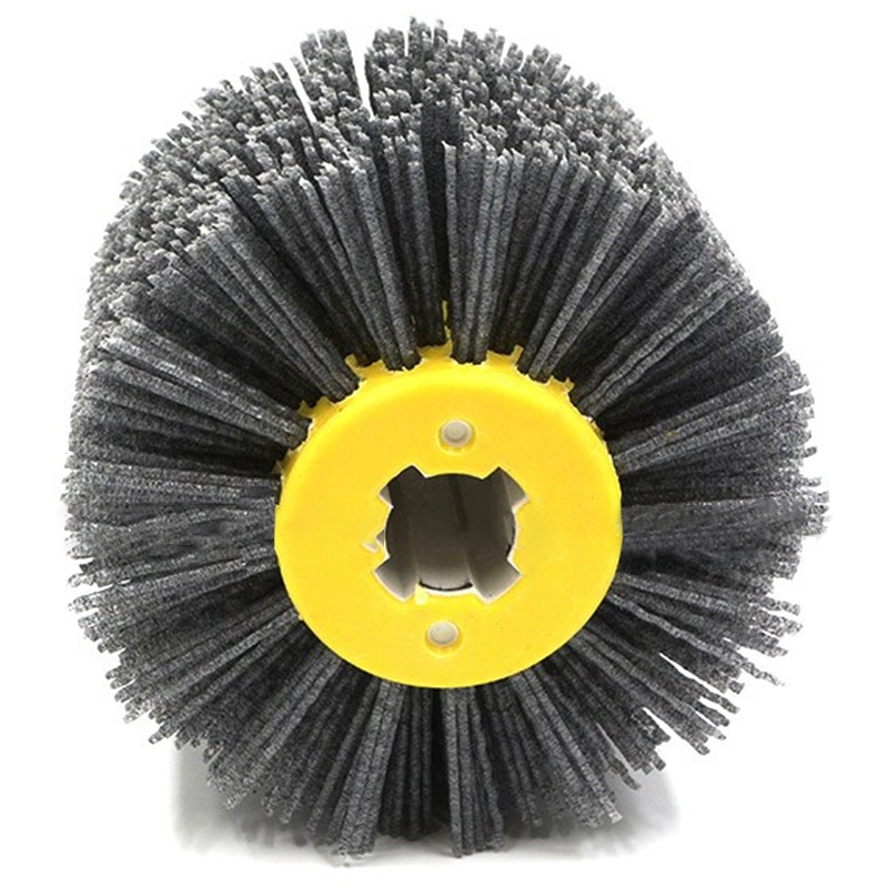 

HOT-P120 1 Pcs Nylon Abrasive Wire Dupont Drum Polishing Wheel Electric Brush For Woodworking Metalworking