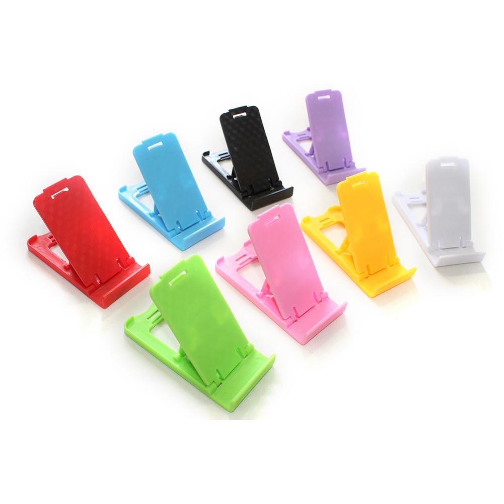 

Mini Mobile Phone Holder Folding Plastic Stand Holder For Mobile Phone Tablet PC Bracket Accessories, Mixed color