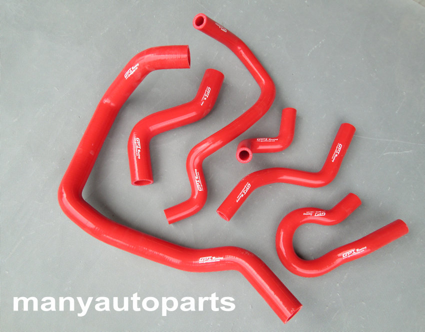 Silicone Radiator Coolant Hose For 92-00 HONDA CIVIC CX//DX//EX SOHC D15 D16 EG EK