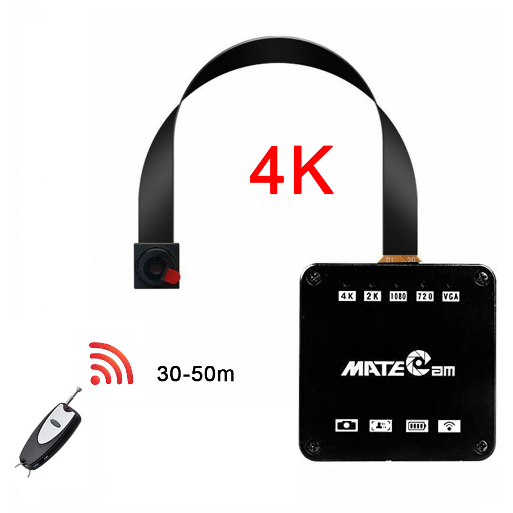 

Real 16MP 4K Professional WIFI Hotspot P2P Mini 2k Camera Module Micro DV Voice Recorder DIY Remote Controller Cam Camcorder