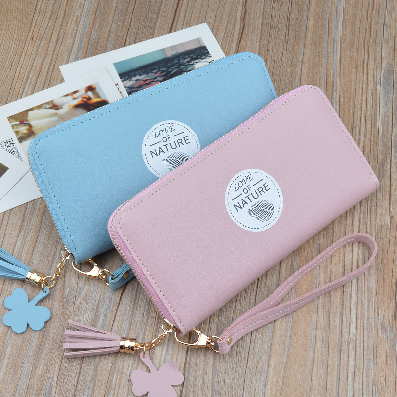 

Fashion Women's Purse Clutch Bag Female Long Wallet Zipper Large-capacity Wallet Women Mobile Carteras, Black