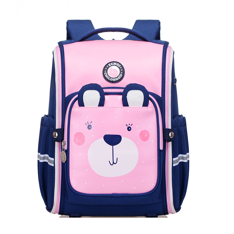

Cute All Open Children School Backpack Kids Schoolbags Waterproof Leather Large Capacity Girls Lovely Students Bags