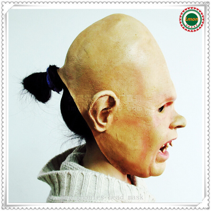 Masque De Tête Complet Latex Goonies Sloth - Halloween, Fête, Effet Réaliste, Unique Taille Adulte/enfant