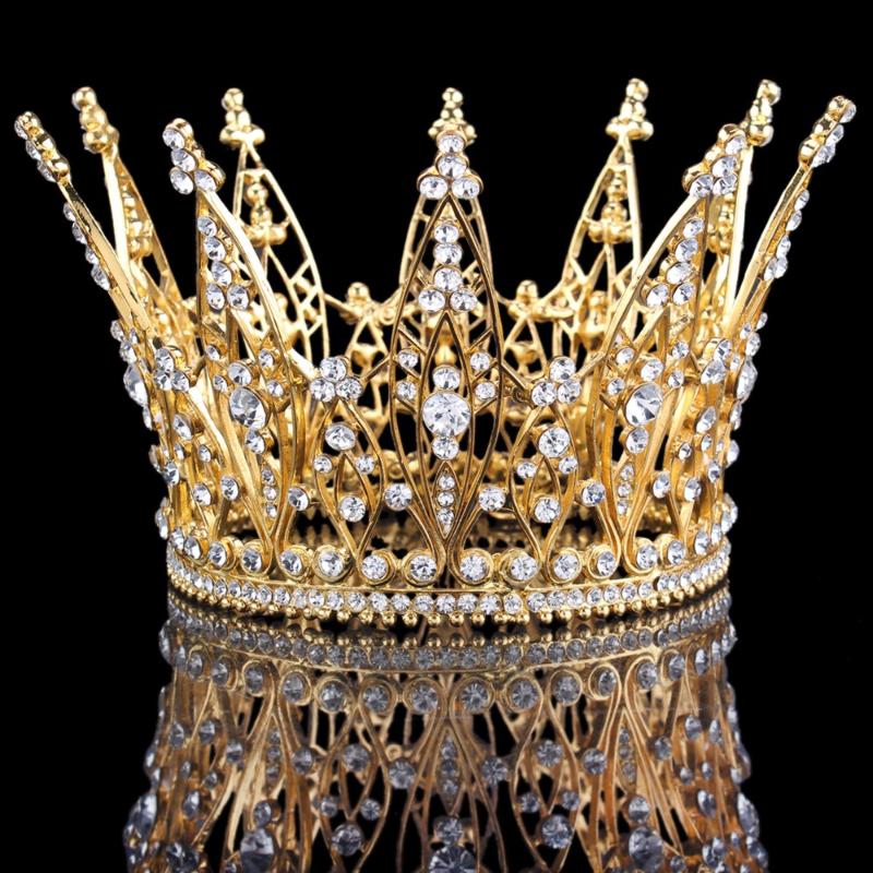 

Other Elegant Design Clear Crystal Queen Tiaras And Crowns Pageant Wedding Bridal Party Diadema Hair Accessories For Women 2021