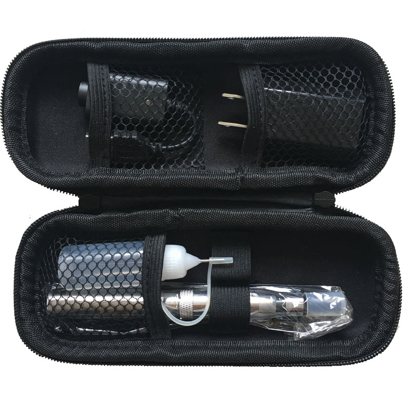 

IN STOCK!!! EGO CE4 Start Kit 650mah 900MAH 1100MAH Rechargeable Battery USB Cable With EGO Leather Case Epacket Free Shipping, Black