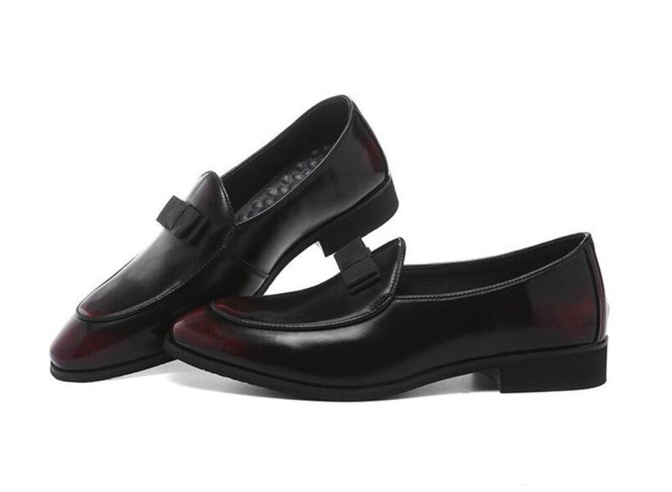 

dress shoes men classic italian party shoes men elegant Coiffeur loafers formal shoes for men slip on wedding dress