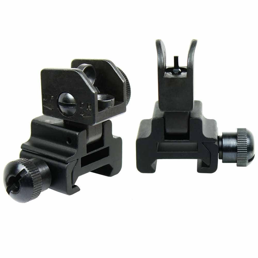 

Magorui Tactical Flip Up Front and Rear Iron Sight Backup Combo Set