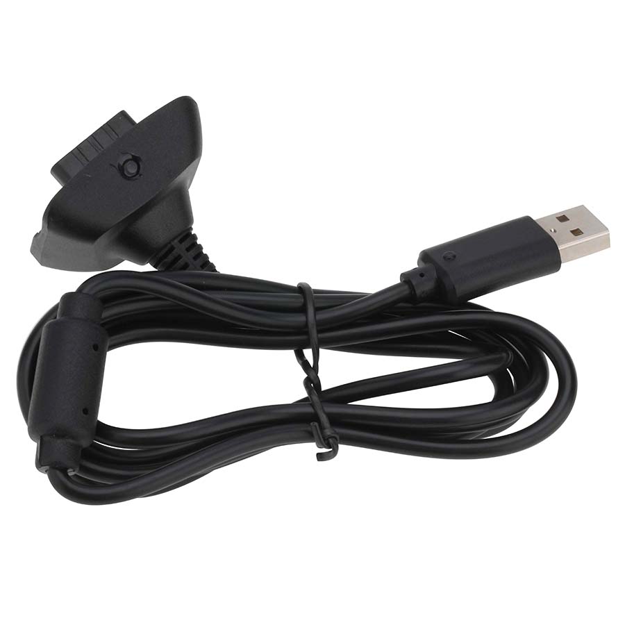 New Black USB Charging Cable Wire Charge Cord Replacement Charger For