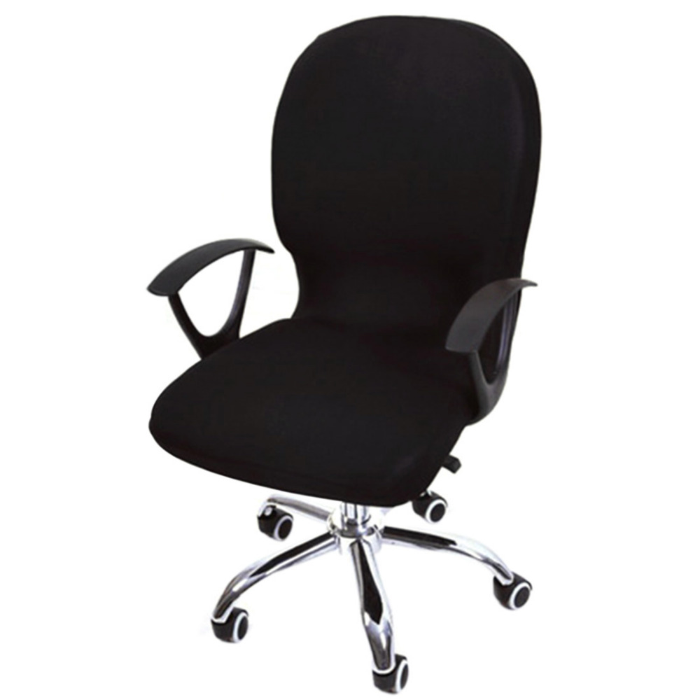 

Elastic Spandex Office Chair Cover Seat Covers for Computer Chairs Stretch Rotating Chair Covering Computer Desk Seat Slipcover