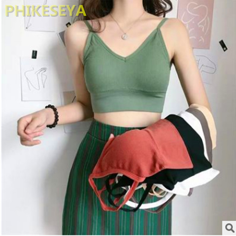 

Bras Seamless Tops Women Fitness Yoga Running Sports underwear Gym Crop Top Women Push Up Sport Vest Top, Green bra