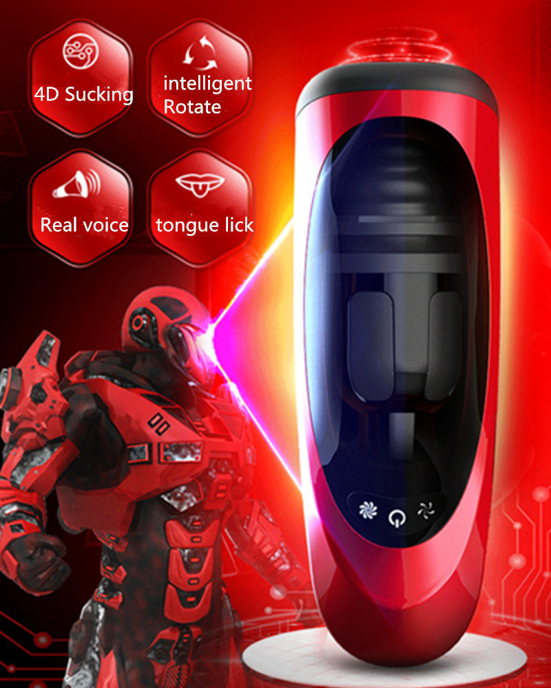 Smart Rotating Blowjob Electric Male Automatic Masturbator Oral Sex ...