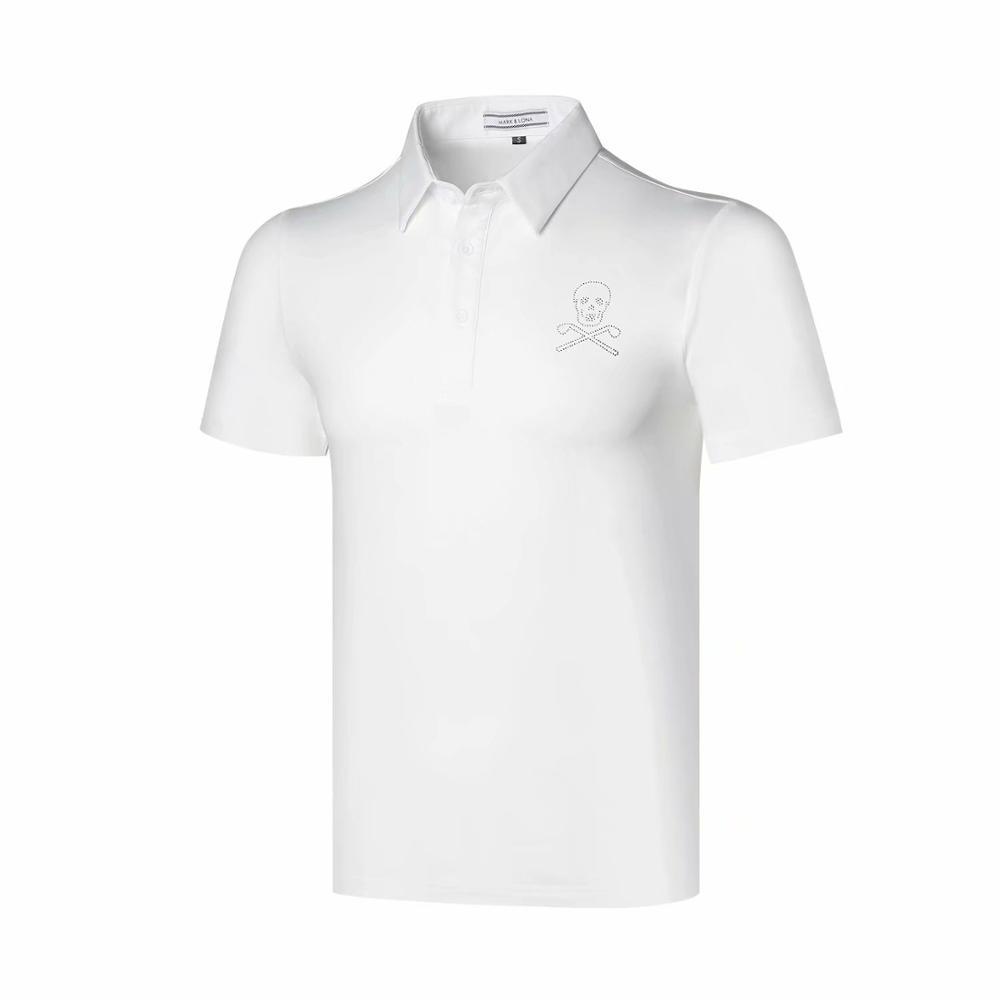New HOT Mens Mark Lona Skull Golf Trainning T Shirts Summer Quick Dry Golf Sport Short M/L T-Shirts