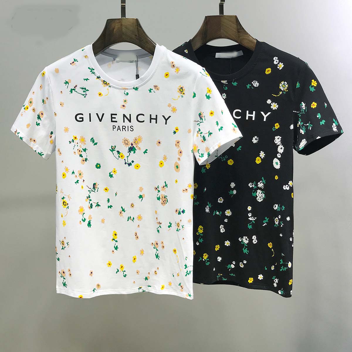 

New T-shirt men and women high quality 100% cotton clothing hip hop summer printing T-shirt, Black;brown