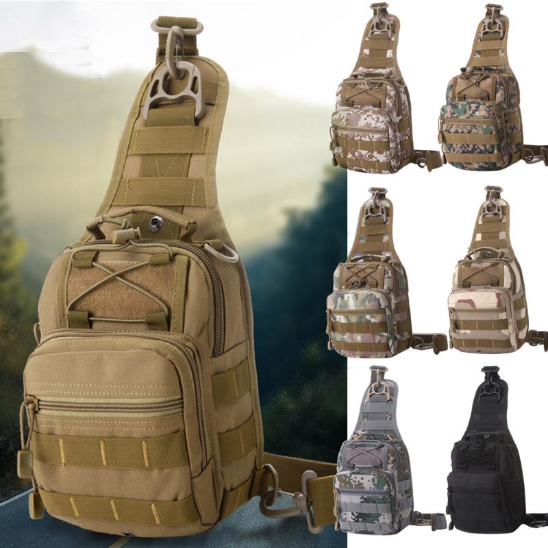 

Men Shoulder Bag Messenger Bags Hamburg Chest Pack Tactical Quick Dry Large Capacity Detachable Design Outdoor Bags